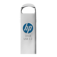HP x306w 32GB USB 3.2 Flash Drive (HPFD306W-64, Silver)