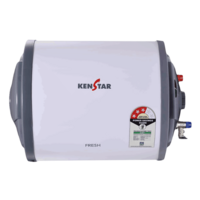 KENSTAR Fresh 10 Litres 3 Star Storage Water Geyser (2000 Watts, KGSFRE10GP8HGN-DSE, White/Grey)