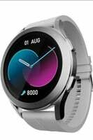 SENS EDYSON 2 Smartwatch with 1.32 Round IPS Display with BT Calling, 150+ Watch Faces & Free Additional Strap (Platinum Grey) 