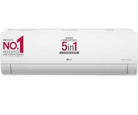 LG 1.5 Ton 5 Star VIRAAT, DUAL Inverter Split AC (Copper, Super Convertible 5-in-1 Cooling, HD Filter with Anti-Virus Protection, 2023 Model, RS-Q19BNZE, White) 