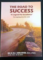 50% coupon - THE ROAD TO SUCCESS "A Legend Par Excellence" The Inspiring Life of Dr. L.K.B Hardcover – 6 January 2022