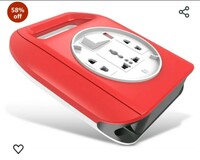  Goldmedal 240V Gio 2 Pin 2.5 Mtr Cable Extension Cords (White And Red) 