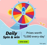 Amazon daily Spin and Win
