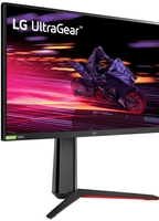 LG Ultra-Gear 27 Inches Full HD LED Backlit IPS Panel with Height Adjustable Stand, HDR 10, Dual Sync Compatible, 3-Side Virtually Borderless Display Gaming Monitor (27GP750-B.ATR) on Flipkart