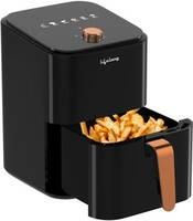 Lifelong LLHFD429 1200W with Hot Air Circulation Technology with Timer Selection | Uses up to 90% less Oil | Fry, Grill, Roast, Reheat and Bake, Semi Digital Air Fryer  (4 L)