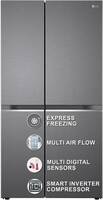 LG 655 L Frost Free Side by Side Refrigerator with Smart Inverter Compressor