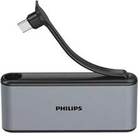 PHILIPS 4 in 1 USB DLK5527C/00 USB Hub  (Grey)