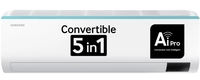 SAMSUNG Convertible 5-in-1 Cooling 2023 Model 1.5 Ton 3 Star Split Inverter AC with Wi-fi Connect