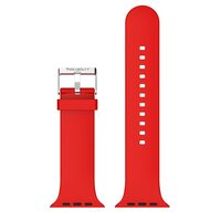 Fire-Boltt Removable Adjustable Silicone Strap Compatible with Fire-Boltt Ring (BSW005) and Fire-Boltt Call (BSW014) - Red [50% Coupon]