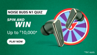 Amazon Noise Buds N1 Spin and Win (₹10,000)