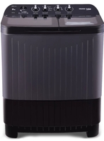 Voltas Beko by A Tata Product 9 kg washing machine with Soft Closing door, Water proof IPX4 protection, Special Pulsator and Double Waterfall Semi Automatic Top Load Black, Grey on Flipkart