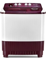 Voltas Beko by A Tata Product 14 kg Semi Automatic Top Load Washing Machine White, Maroon on Flipkart