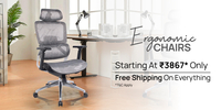 Pepperfry Ergonomic Chairs From Rs.3867