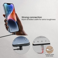 Portronics Konnect HD Braided Lighting Cable (1.2 Metres) - Black: 1 Unit

