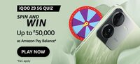 Amazon IQOO Z9 5g Spin & Win (up to ₹50,000)