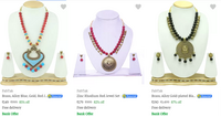 Fabtak Jewellery Sets upto 87% off starting @ 149