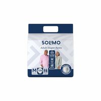 Solimo Adult Diaper Pants Pack of 10 - Medium