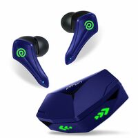 pTron Newly Launched Bassbuds B91 Plus TWS Earbuds with 38ms Gaming Low Latency, AI-ENC Stereo Calls, 45Hrs Playtime, Dual HD Mic, in-Ear Bluetooth 5.3 Headphones, Fast Type-C Charging & IPX5 (Blue)