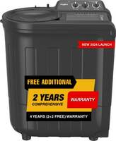 Whirlpool 7 kg Semi Automatic Top Load Washing Machine Grey