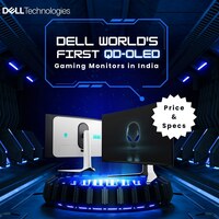 Dell World's First QD-OLED Gaming Monitors in India, Price & Specs
