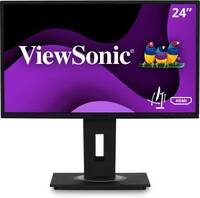 ViewSonic 24 Inch Full HD LED Backlit IPS Panel Vdisplay manager for split screen | Frameless| Inbuilt Speakers Monitor (VG2448)  (Response Time: 5 ms, 60 Hz Refresh Rate)