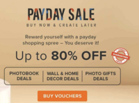 Photobook India Payday Sale - Upto 80% off On Photobook Deals