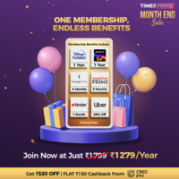 Times Prime Month End Sale-Flat Rs.520 off on Times Prime Power Pack(Upcoming on 23rd Feb)