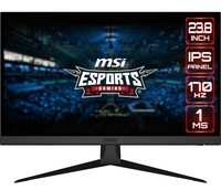 MSI 23.8 inch Full HD IPS Panel Wide Color Gamut, Anti-Flicker & Less Blue Light Esports Gaming Monitor (G2422) on Flipkart