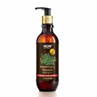 WOW Skin Science Rosemary & Biotin Hair Growth Shampoo | Fights Hair Fall | Grows New Hair | Prevents Breakage & Split Ends | Adds Shine to Dull Hair [Apply 40% Off Coupon]