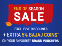 Bajaj Finserv : Earn an Extra 5% Reward on Amazon Pay GC, Flipkart GV, Swiggy + Additional card cashbacks
