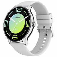 Noise Twist Go Round dial Smartwatch with BT Calling, 1.39" Display, Metal Build, 100+ Watch Faces, IP68, Sleep Tracking, 100+ Sports Modes, 24/7 Heart Rate Monitoring (Silver Grey)