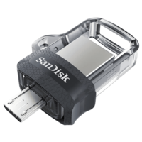 SanDisk Ultra 64GB USB 3.0 Dual OTG Drive (SDDD3-064G-I35, Silver)