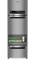 Whirlpool 240 L Frost Free Triple-Door Refrigerator (FP 263D PROTTON ROY ARCTIC STEEL(N) 