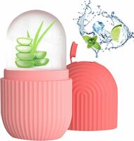 RIXTEC ice roller for face women skin glowing ice cube massager Face Puffiness Relief Massage Skin Care Tools for face eye (Multi color)(Facial roller)