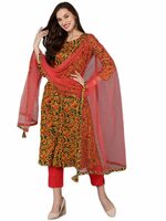 Upto 86% Off On Women's Kurta Pant With Dupatta Set