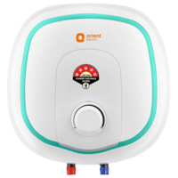 Orient Aquator 15 Litres 5 Star Storage Water Geyser (2000 Watts, SWAS15VPGM2-WH, White)