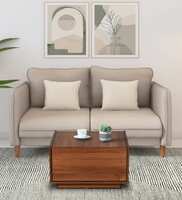 Kanon Coffee Table with Drawers in Walnut Finish