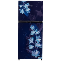 VOLTAS beko 228 Litres 2 Star Frost Free Double Door Refrigerator with Reciprocating Compressor (RFF265D / W0NBR0I0, Nightangle Blue)