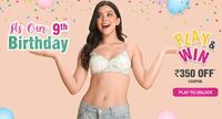Clovia 9 B Day Sale - Play & Win Up to Rs.350 & More Offers