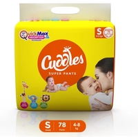 Cuddles - Super Pants Pant Style Diaper - S (78 pcs) 