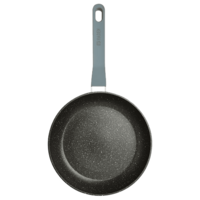 sabichi Haden Perth 2.3L Non Stick Aluminium Fry Pan (Induction Compatible, Even Heat Distribution, Grey/Black)