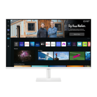 SAMSUNG M5 81.3 cm (32 inch) Full HD VA Panel LED Ultra Wide Monitor with Flicker-Free Technology