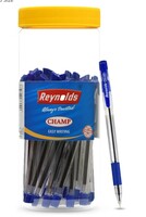 Reynolds champ BP 30 count JAR, BLUE I Lightweight Ball Pen
