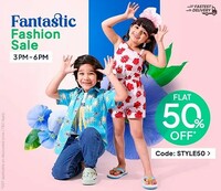 Fantastic Fashion Sale at Flat 50% OFF (Valid till 6PM)