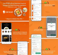 Shop any Appliances to Get Flat ₹150 off on Gourmet Food on Swiggy for Plus Premium members(Minimum order - ₹599)