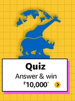 Amazon World Wildlife Day Quiz (₹10,000)