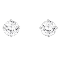 GIVA Anushka Sharma Zicron Stoned Silver Studs