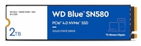 Western Digital WD Blue SN580 NVMe 2TB, Upto 4150MB/s, 5 Y Warranty, PCIe Gen 4 NVMe M.2 (2280), Internal Solid State Drive (SSD) (WDS200T3B0E)