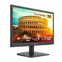 ViewSonic 19 Inch 60Hz Widescreen Monitor with Low Energy Consumption  Apply 35% coupon 