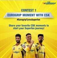 Win FREE CSK Merchandise & Match tickets !!  (Read Inside)